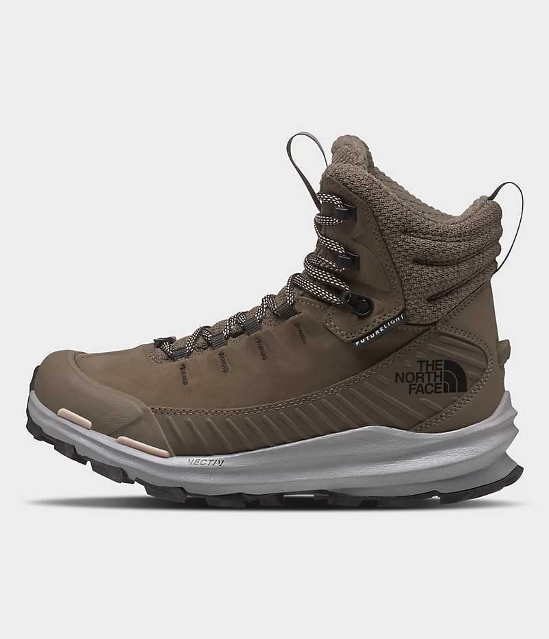 Botte Randonnée The North Face VECTIV Fastpack Insulated FUTURELIGHT™ Femme Marron | PARIS KDGSJ