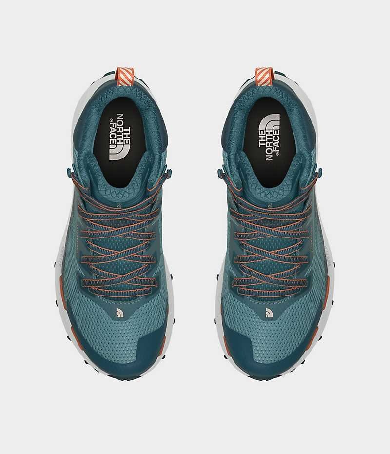 Botte Randonnée The North Face VECTIV™ Fastpack Mid FUTURELIGHT™ Femme Turquoise | FRANCE QNISZ
