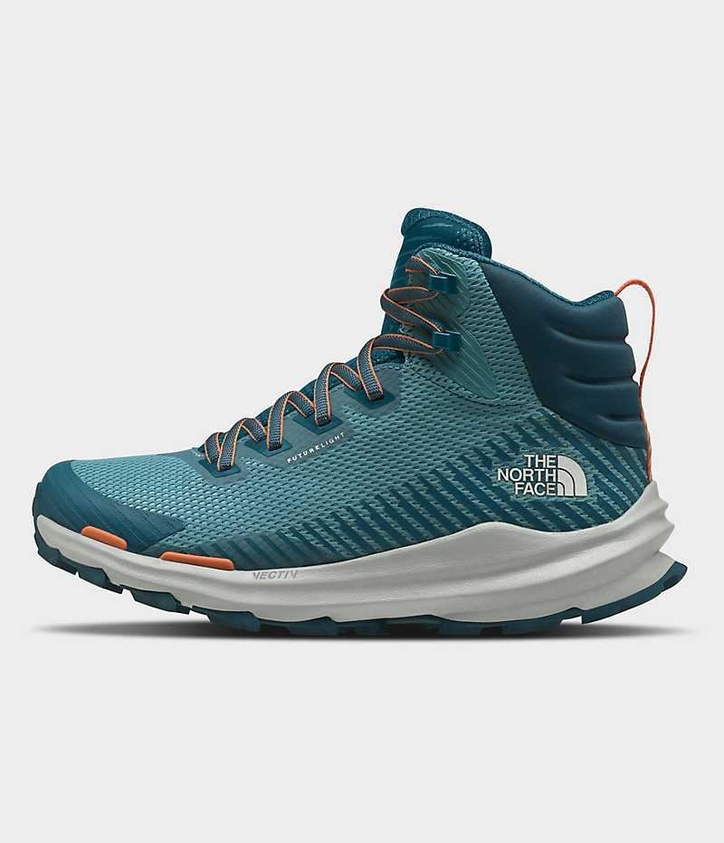 Botte Randonnée The North Face VECTIV™ Fastpack Mid FUTURELIGHT™ Femme Turquoise | FRANCE QNISZ