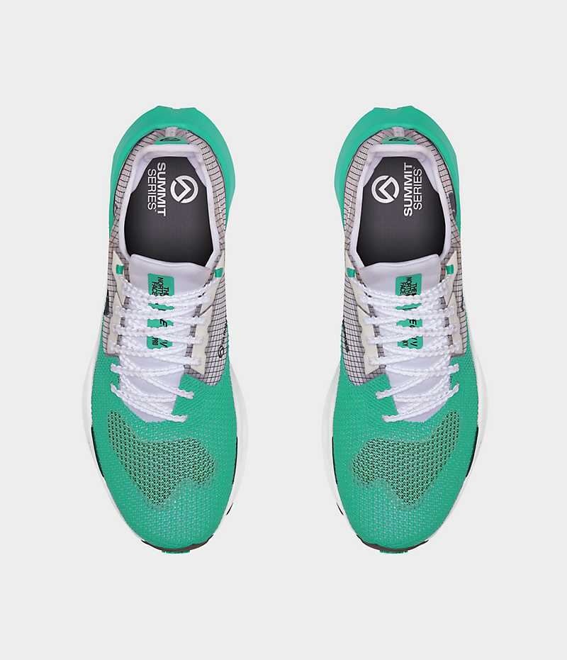 Chaussure Trail Running The North Face Summit Series VECTIV Sky Femme Grise Turquoise | FRANCE XRJPN