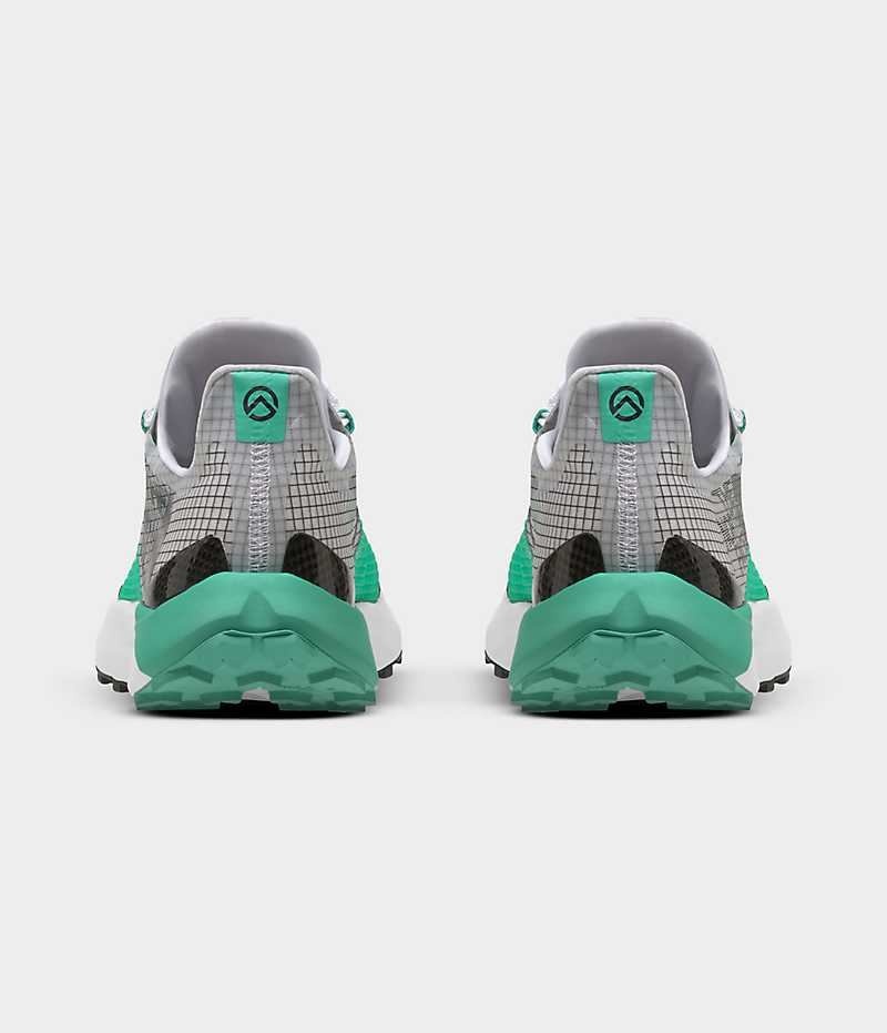 Chaussure Trail Running The North Face Summit Series VECTIV Sky Femme Grise Turquoise | FRANCE XRJPN