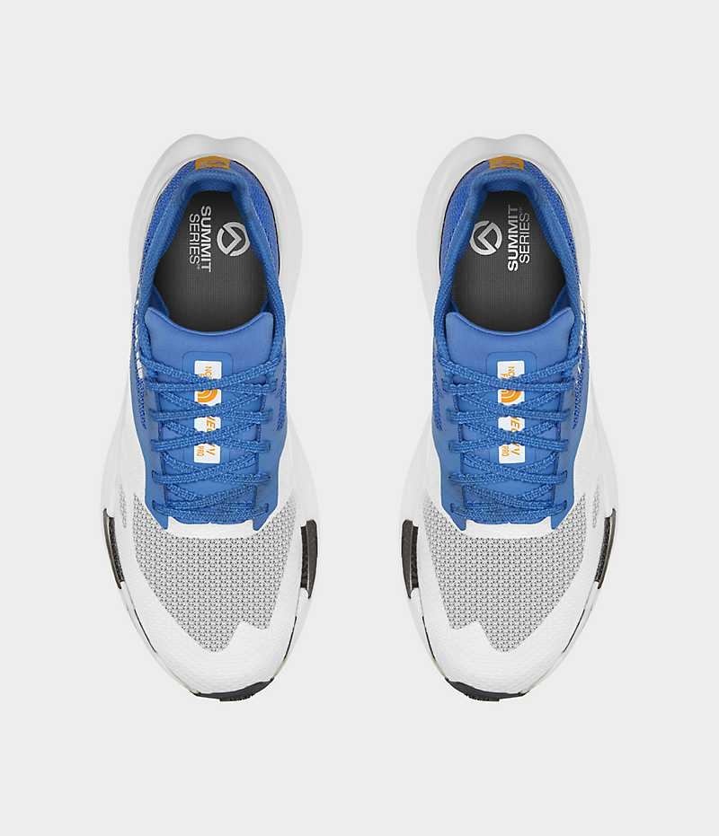 Chaussure Trail Running The North Face Summit Series VECTIV Sky Homme Blanche Bleu | FR CXVEN