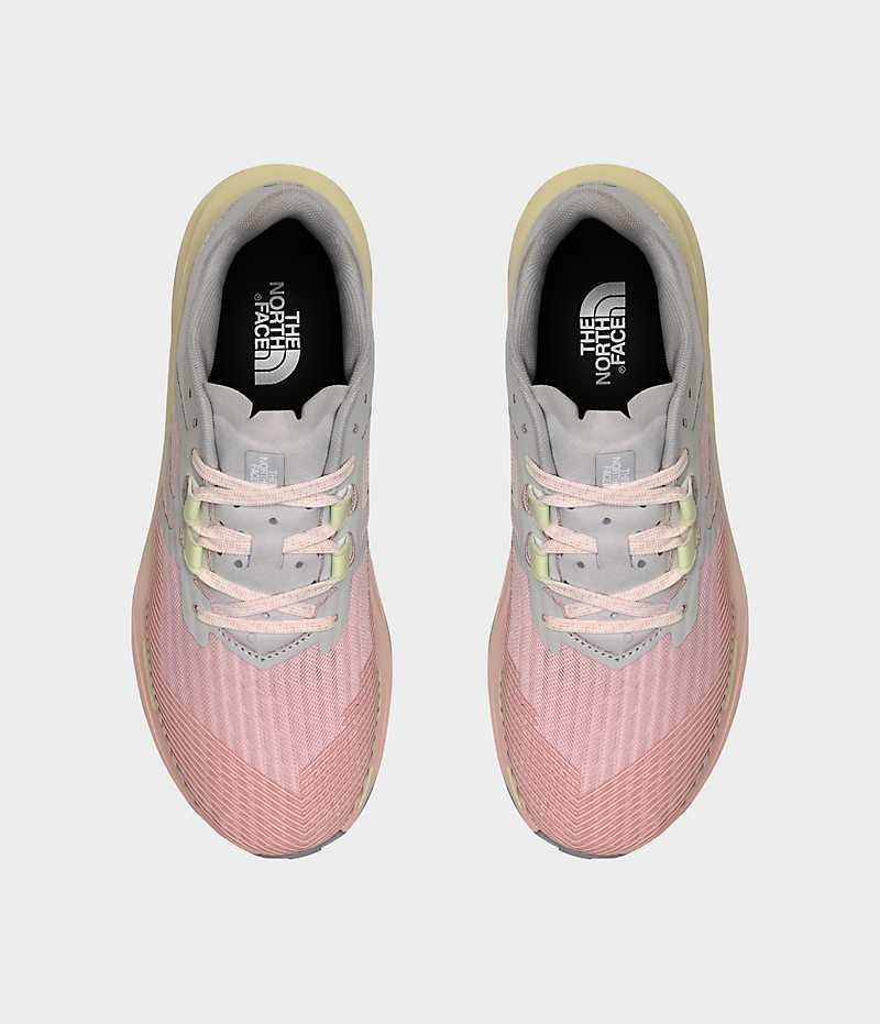 Chaussure Trail Running The North Face VECTIV Eminus Femme Rose Grise | FR PNTDZ