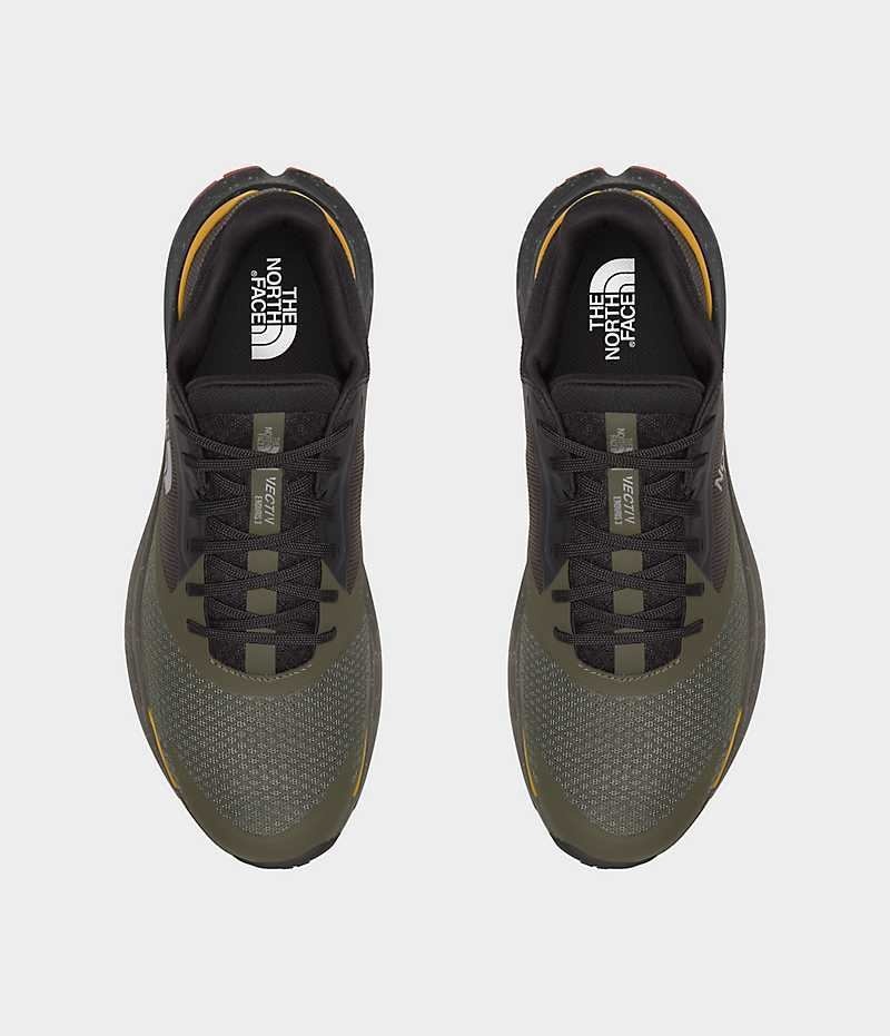 Chaussure Trail Running The North Face VECTIV Enduris 3 Homme Vert Olive Noir | FRANCE RCTZO