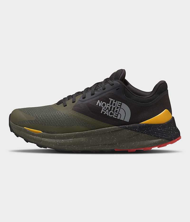 Chaussure Trail Running The North Face VECTIV Enduris 3 Homme Vert Olive Noir | FRANCE RCTZO