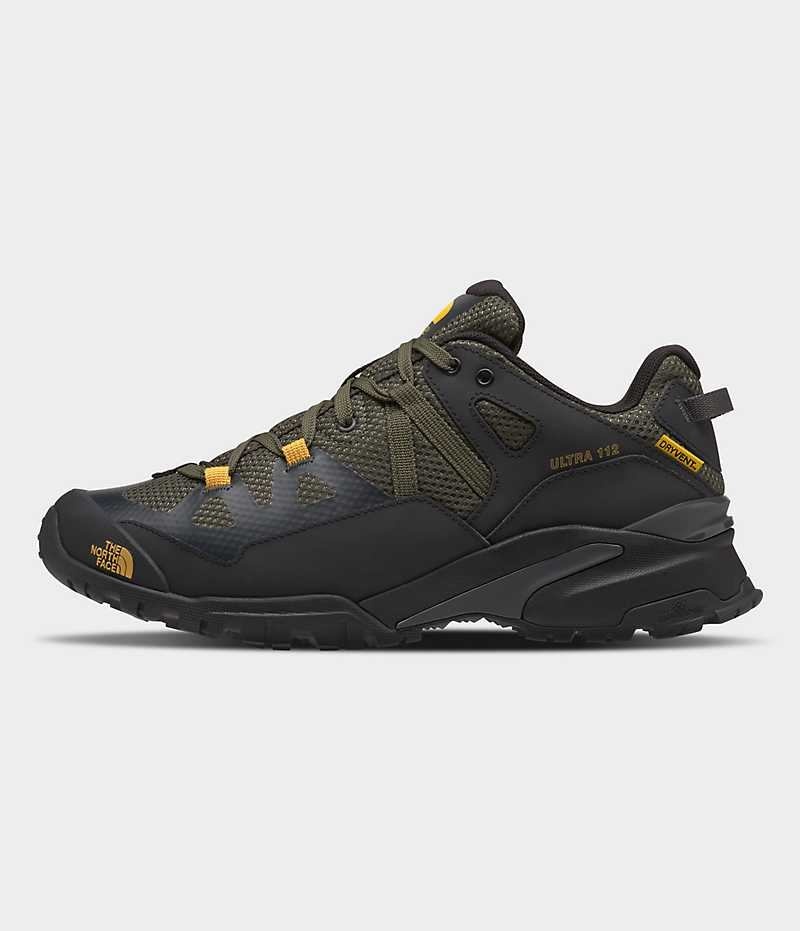 Chaussure de Randonnée The North Face Ultra 112 Imperméables Homme Vert Olive Noir | FRANCE LSRDQ