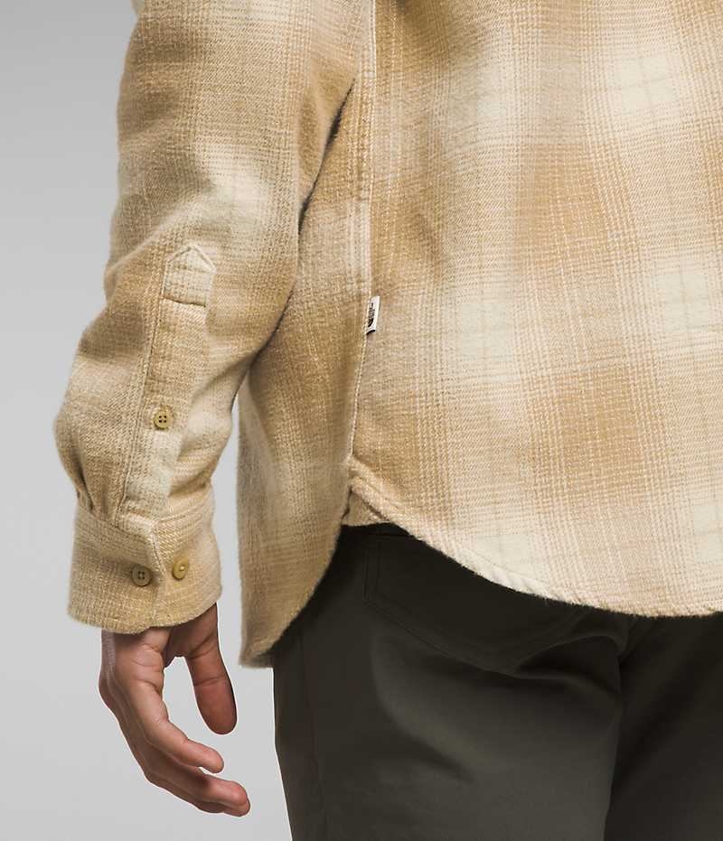 Chemise The North Face Arroyo Flannel Homme Kaki | PARIS SDLKE