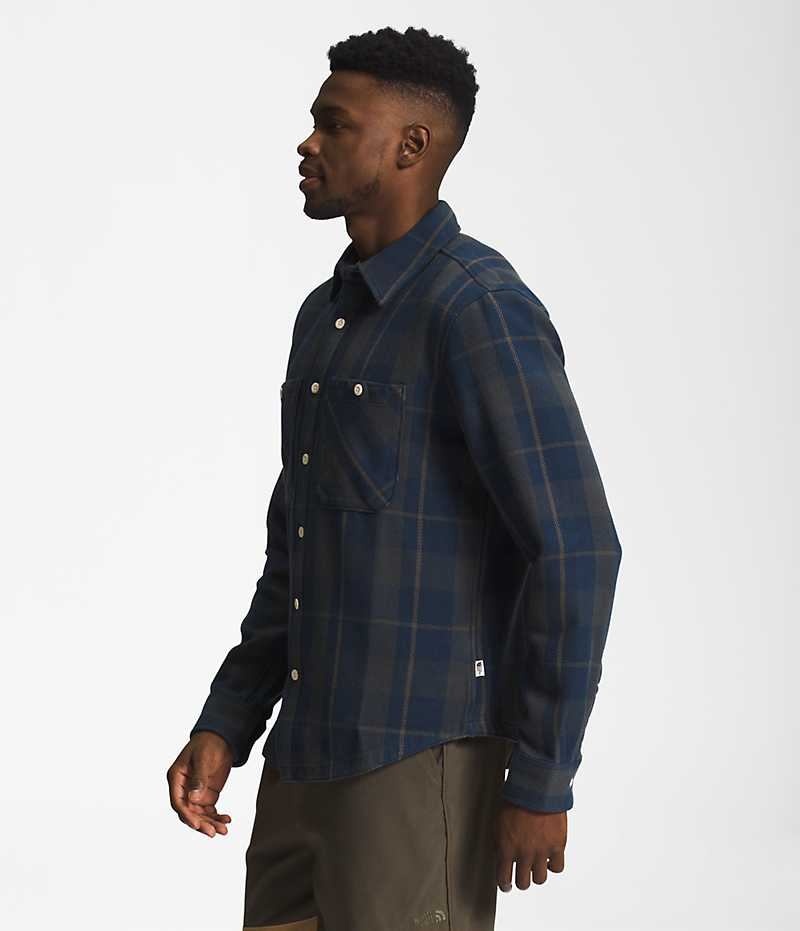 Chemise The North Face Valley Twill Flannel Homme Bleu Marine | FR WSOCL