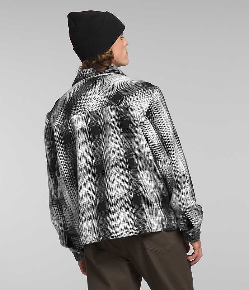 Chemise The North Face Valley Twill Utility Shacket Homme Noir Grise | PARIS WGOKL