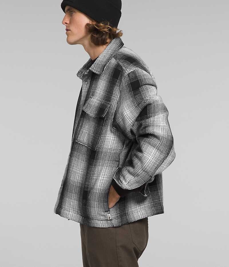 Chemise The North Face Valley Twill Utility Shacket Homme Noir Grise | PARIS WGOKL