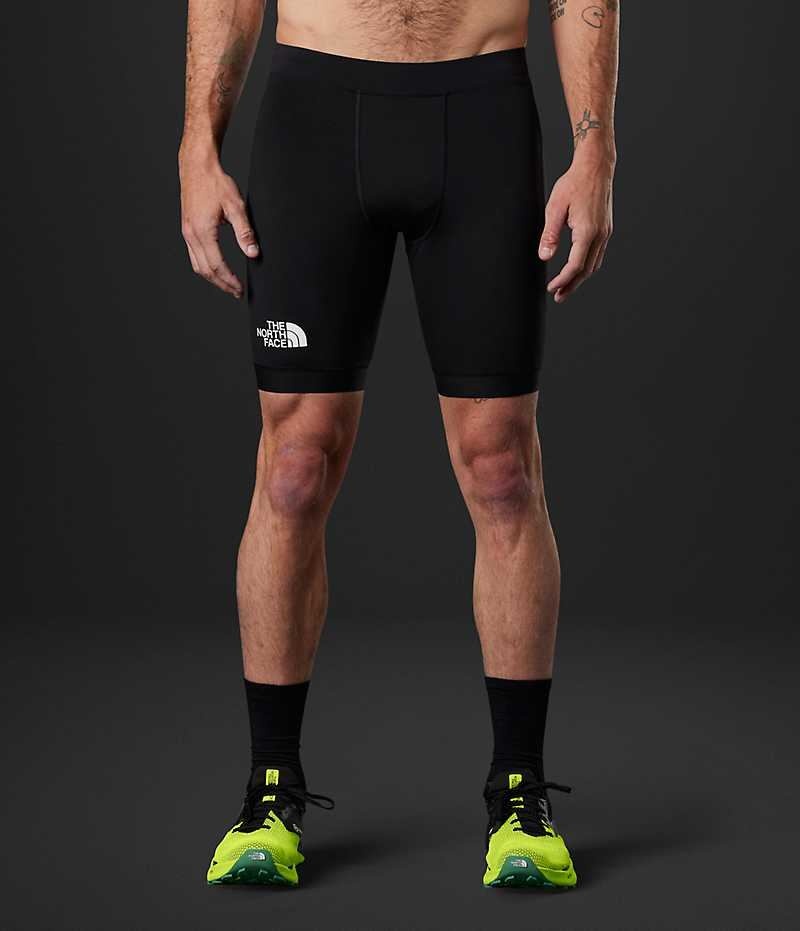 Collant The North Face Summit Series Ripido Run Half Homme Noir | FRANCE LFVQO