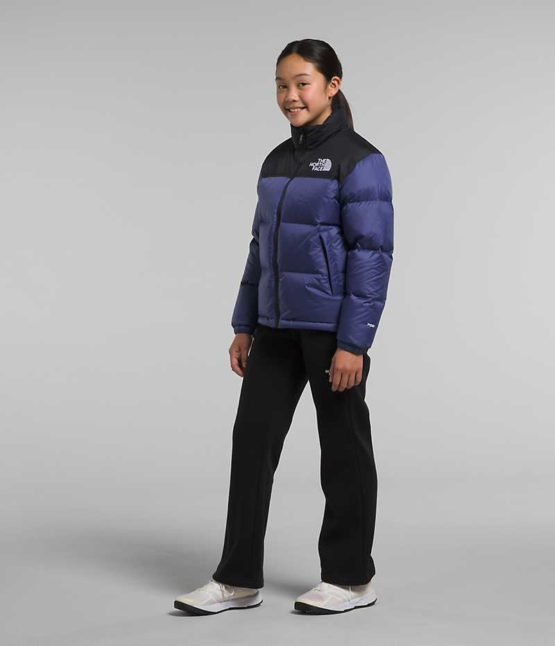 Doudoune The North Face 1996 Retro Nuptse Fille Bleu | FRANCE IXAJD