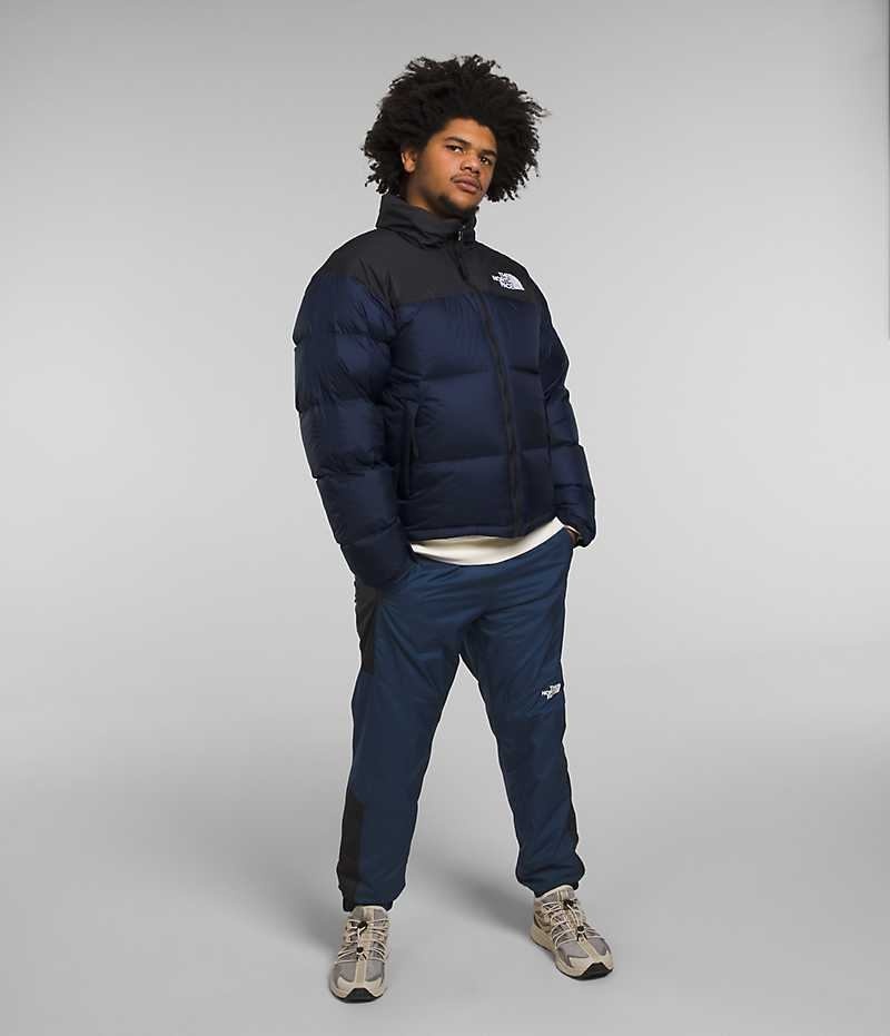 Doudoune The North Face 1996 Retro Nuptse Homme Bleu Marine Noir | FRANCE GUBAJ