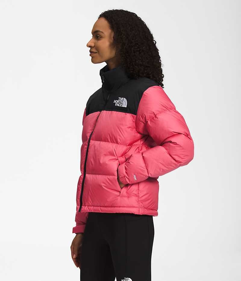 Doudoune The North Face 1996 Retro Nuptse Femme Rose | FRANCE QRWTV