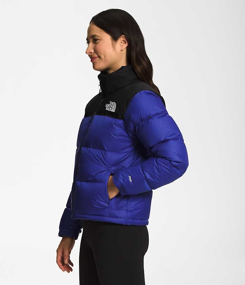 Doudoune The North Face 1996 Retro Nuptse Femme Bleu | PARIS DHXYB
