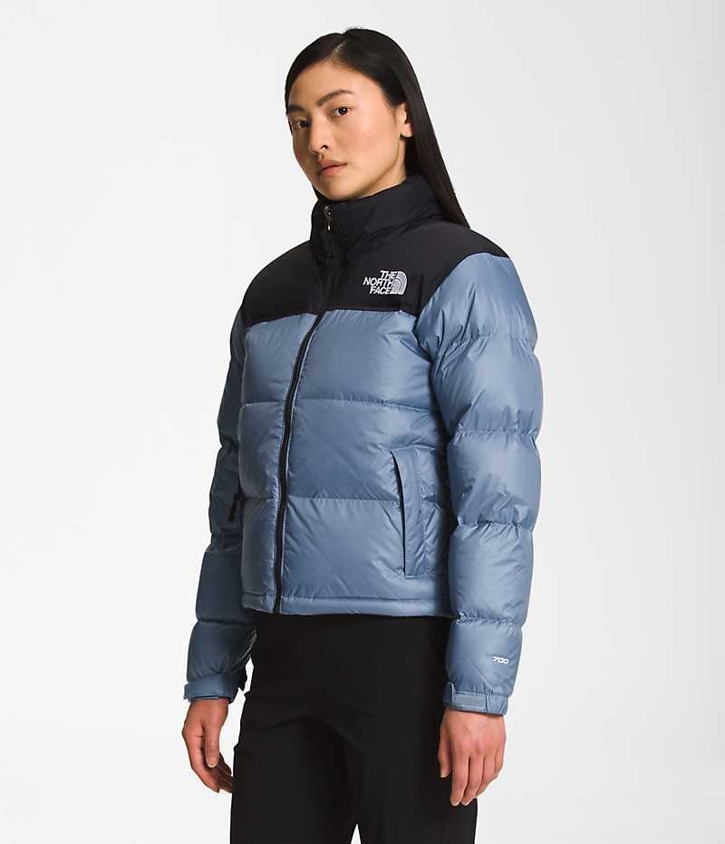 Doudoune The North Face 1996 Retro Nuptse Femme Bleu | FR FSJCK