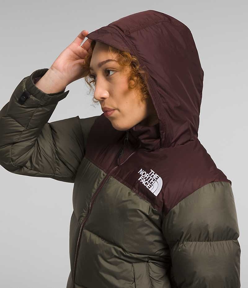 Doudoune The North Face 1996 Retro Nuptse Femme Vert Olive | FR VTBWM