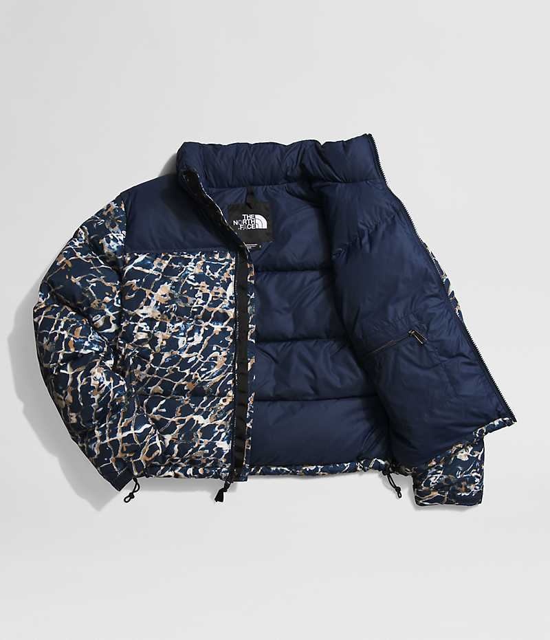 Doudoune The North Face 1996 Retro Nuptse Femme Bleu Marine | FRANCE YSGDK