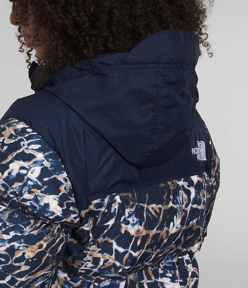 Doudoune The North Face 1996 Retro Nuptse Femme Bleu Marine | FRANCE YSGDK