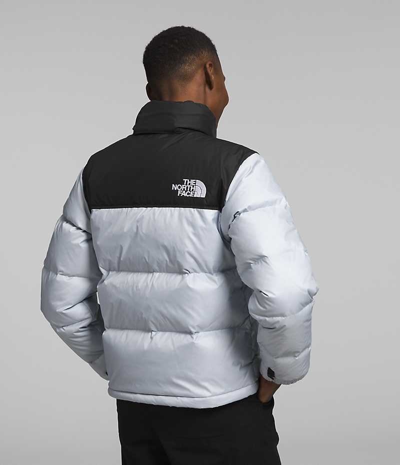 Doudoune The North Face 1996 Retro Nuptse Femme Noir Blanche | FR KWLVZ