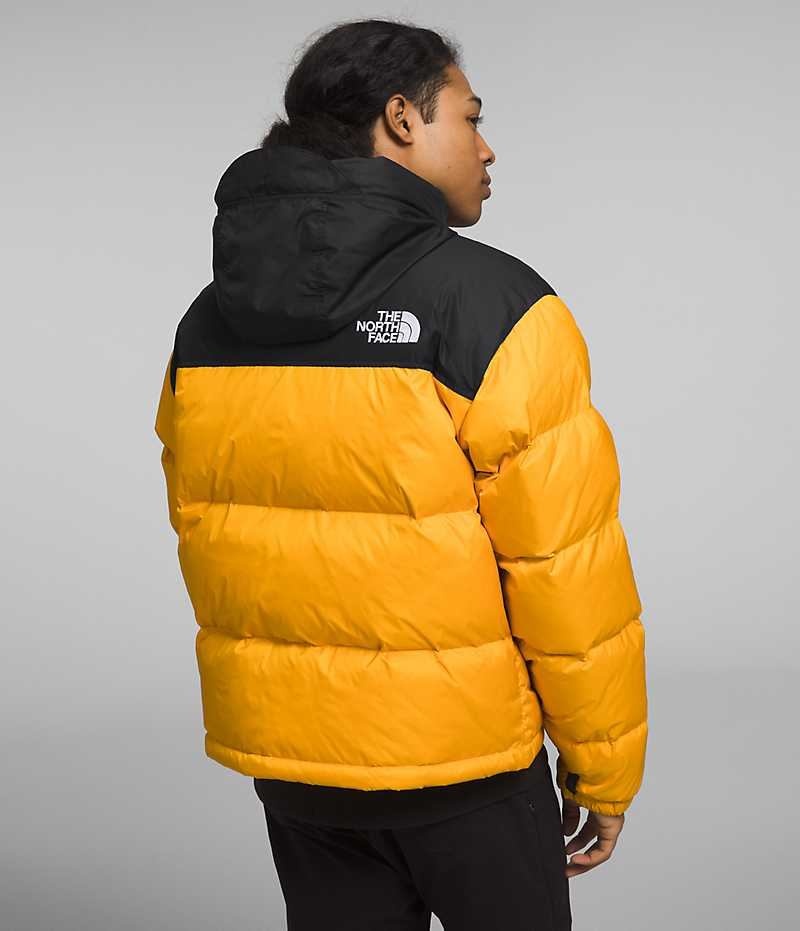Doudoune The North Face 1996 Retro Nuptse Homme Doré Noir | PARIS ACYUO
