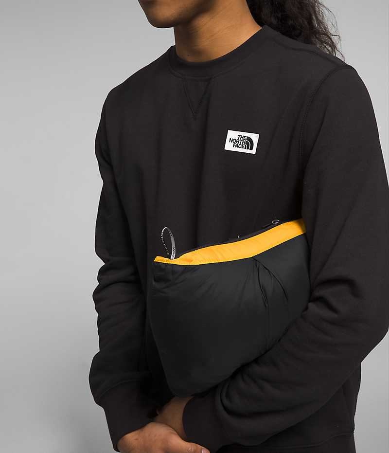 Doudoune The North Face 1996 Retro Nuptse Homme Doré Noir | PARIS ACYUO