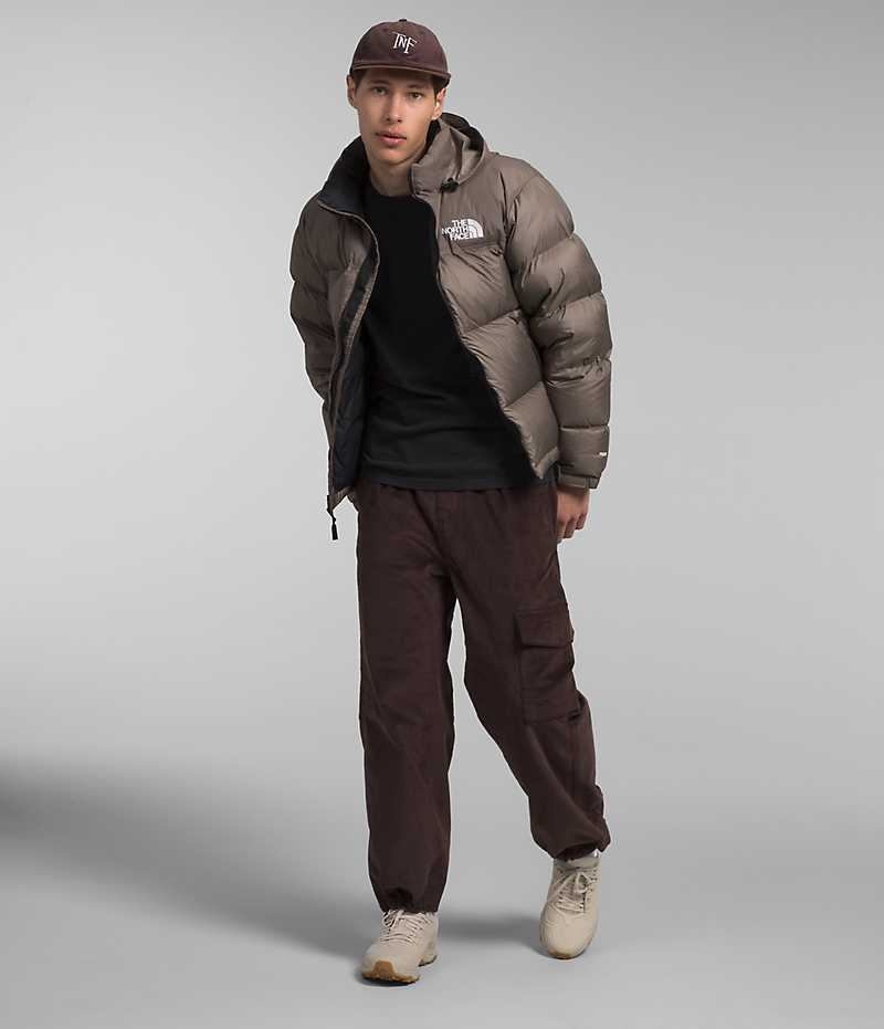 Doudoune The North Face 1996 Retro Nuptse Homme Marron | FRANCE ARGES