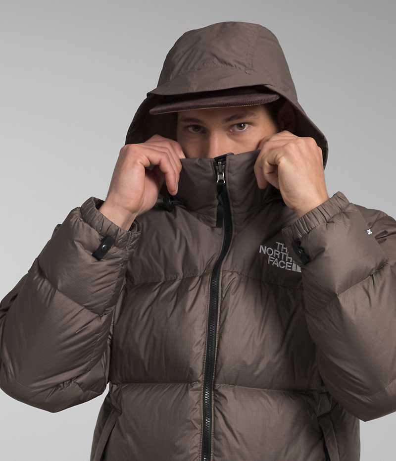 Doudoune The North Face 1996 Retro Nuptse Homme Marron | FRANCE ARGES