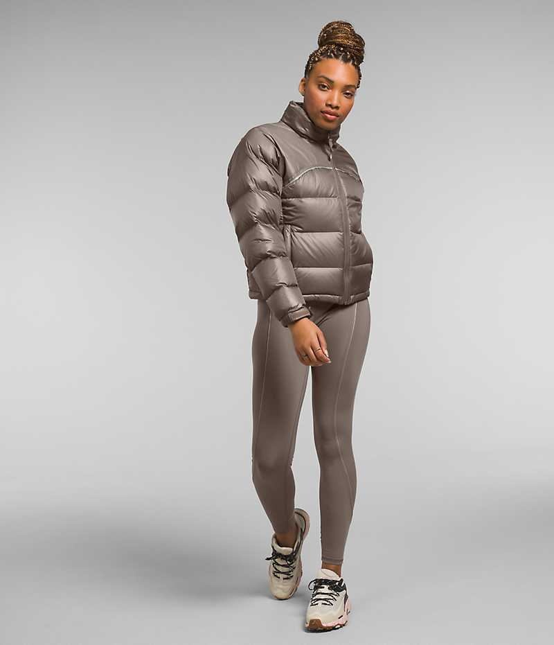 Doudoune The North Face 2000 Retro Nuptse Femme Marron | FR XAIVG