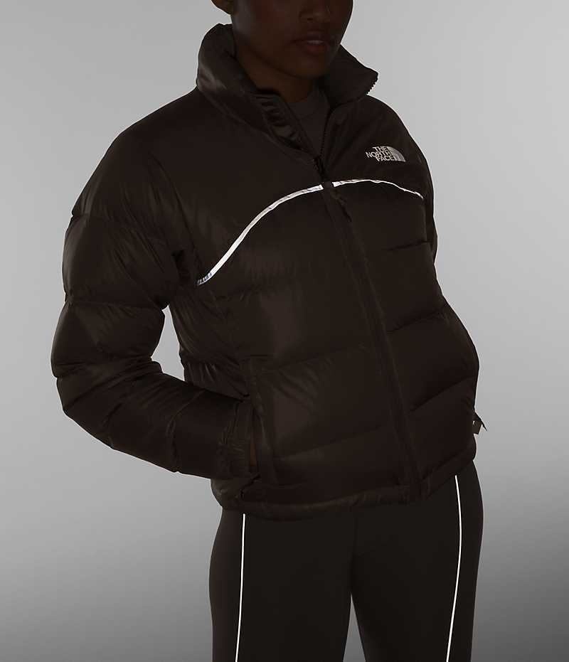 Doudoune The North Face 2000 Retro Nuptse Femme Marron | FR XAIVG