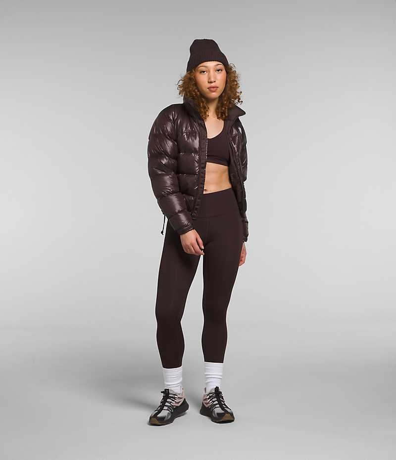 Doudoune The North Face 2000 Retro Nuptse Femme Marron | FRANCE AUZQG