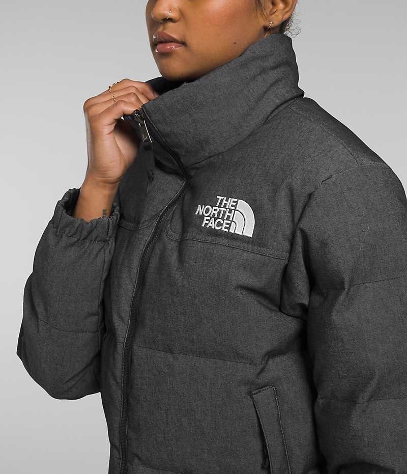Doudoune The North Face ’92 Reversible Nuptse Femme Noir | PARIS HGNAB
