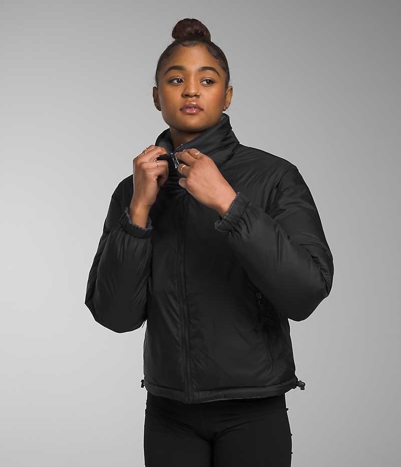 Doudoune The North Face ’92 Reversible Nuptse Femme Noir | PARIS HGNAB