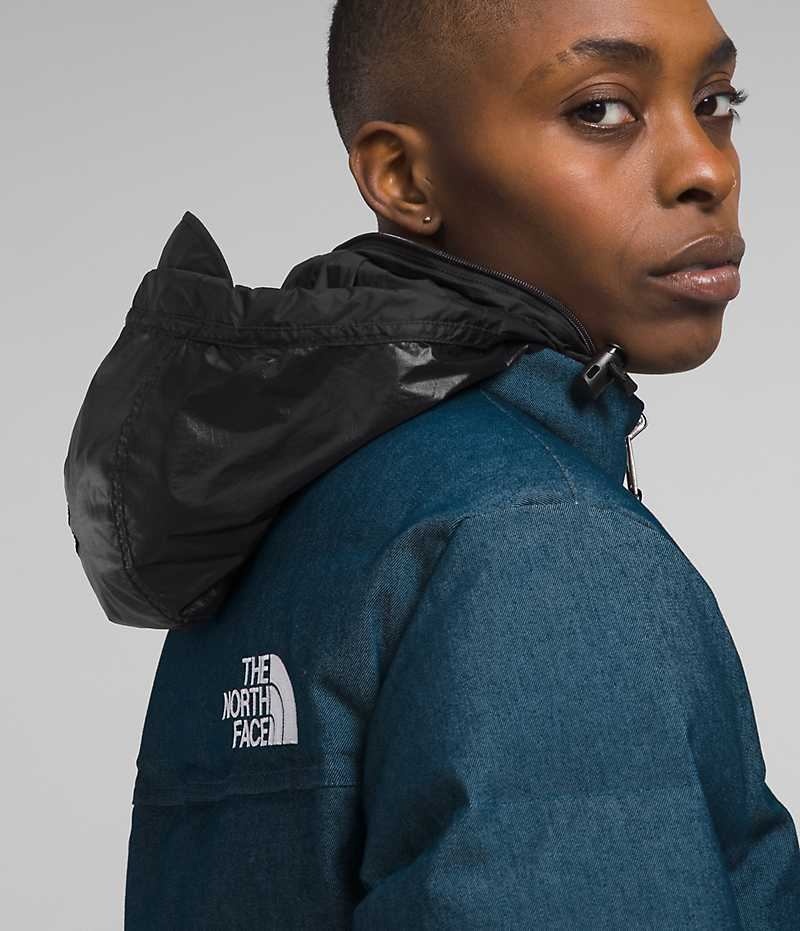 Doudoune The North Face ’92 Reversible Nuptse Femme Bleu | FR VBESK