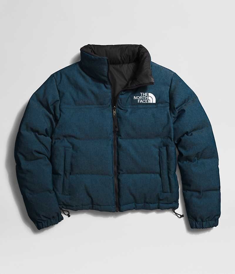 Doudoune The North Face ’92 Reversible Nuptse Femme Bleu | FR VBESK