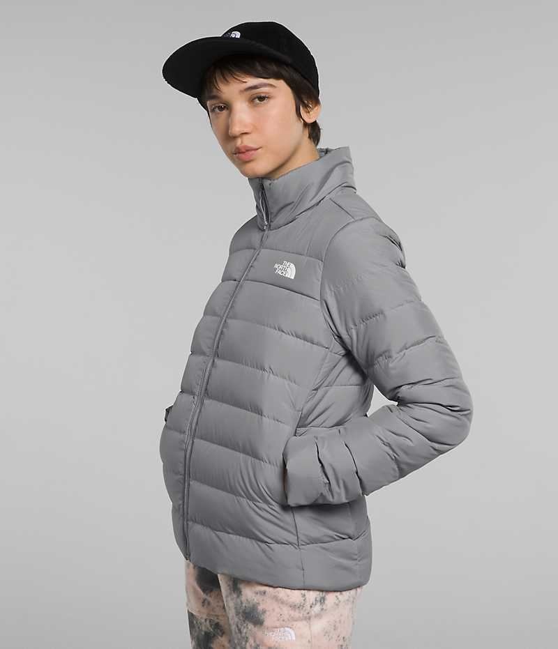 Doudoune The North Face Aconcagua 3 Femme Grise | FR QMCPR