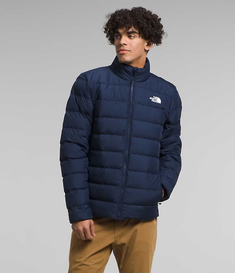 Doudoune The North Face Aconcagua 3 Homme Bleu Marine | FRANCE XVAPN