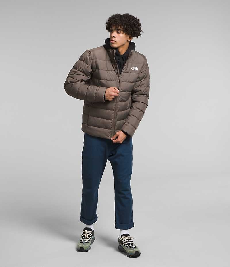 Doudoune The North Face Aconcagua 3 Homme Marron | PARIS VKYCU