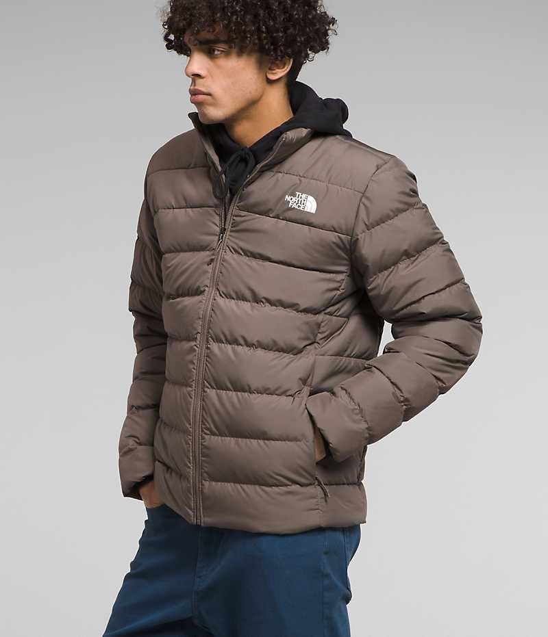 Doudoune The North Face Aconcagua 3 Homme Marron | PARIS VKYCU