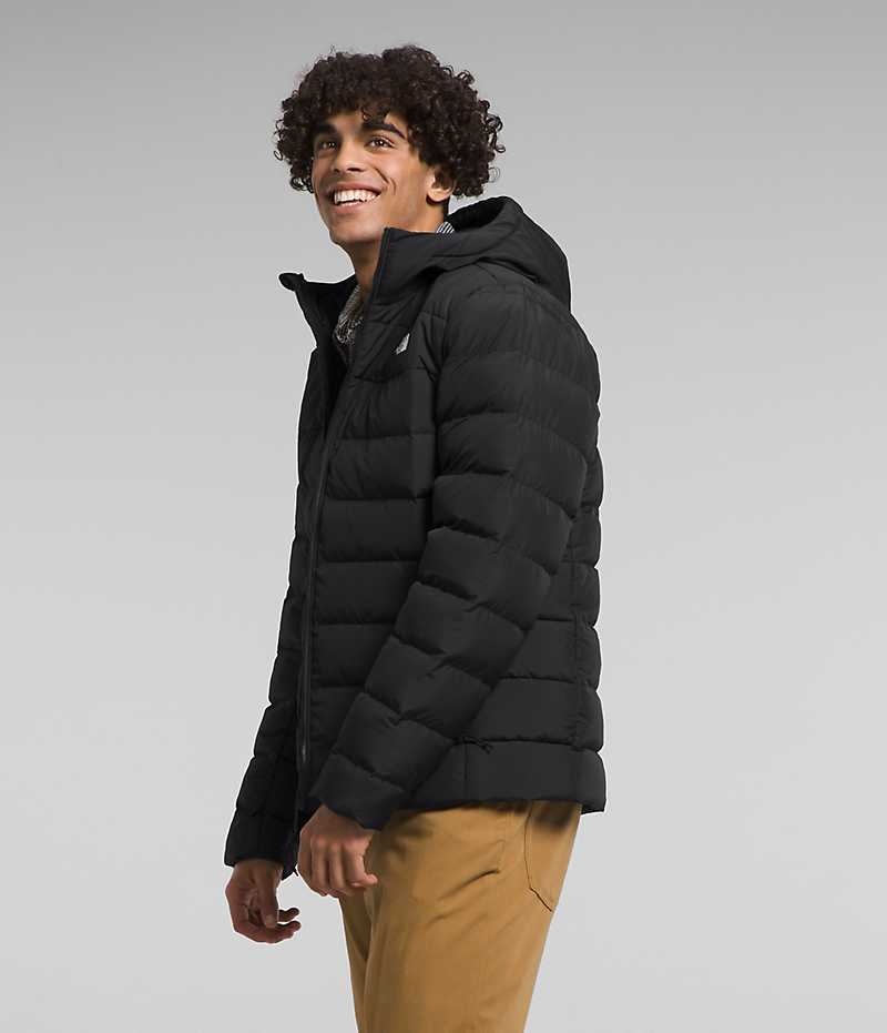 Doudoune The North Face Aconcagua 3 Hoodie Homme Noir | FR RSELT