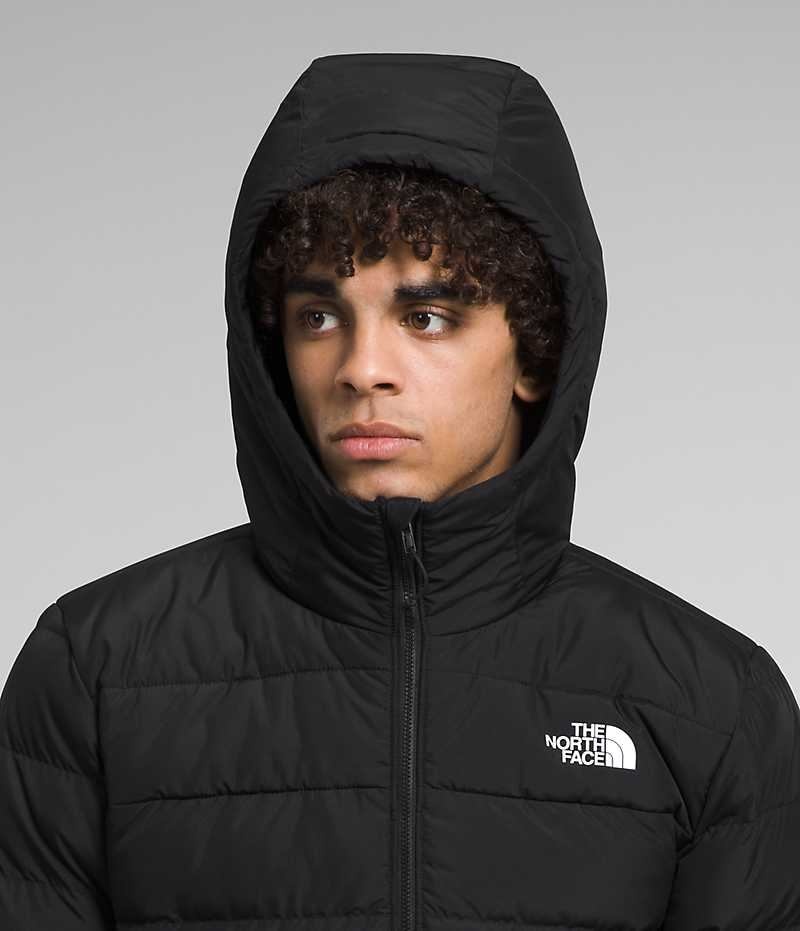 Doudoune The North Face Aconcagua 3 Hoodie Homme Noir | FR RSELT