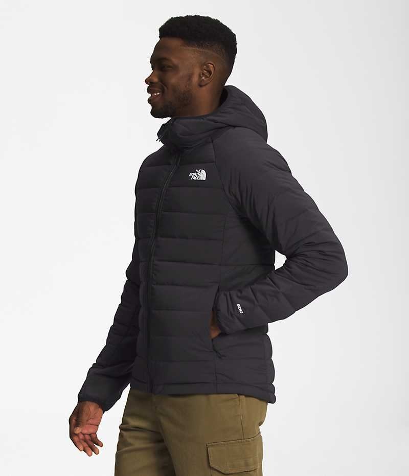 Doudoune The North Face Belleview Stretch Hoodie Homme Noir | FRANCE PHZQI