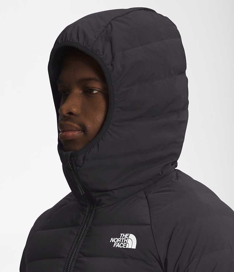 Doudoune The North Face Belleview Stretch Hoodie Homme Noir | FRANCE PHZQI