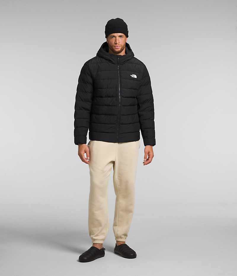 Doudoune The North Face Big Aconcagua 3 Hoodie Homme Noir | FR SRZBN