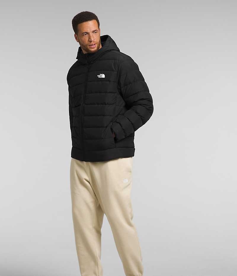 Doudoune The North Face Big Aconcagua 3 Hoodie Homme Noir | FR SRZBN