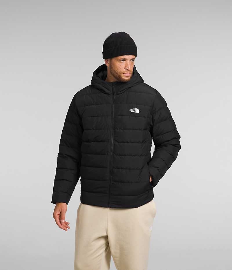 Doudoune The North Face Big Aconcagua 3 Hoodie Homme Noir | FR SRZBN