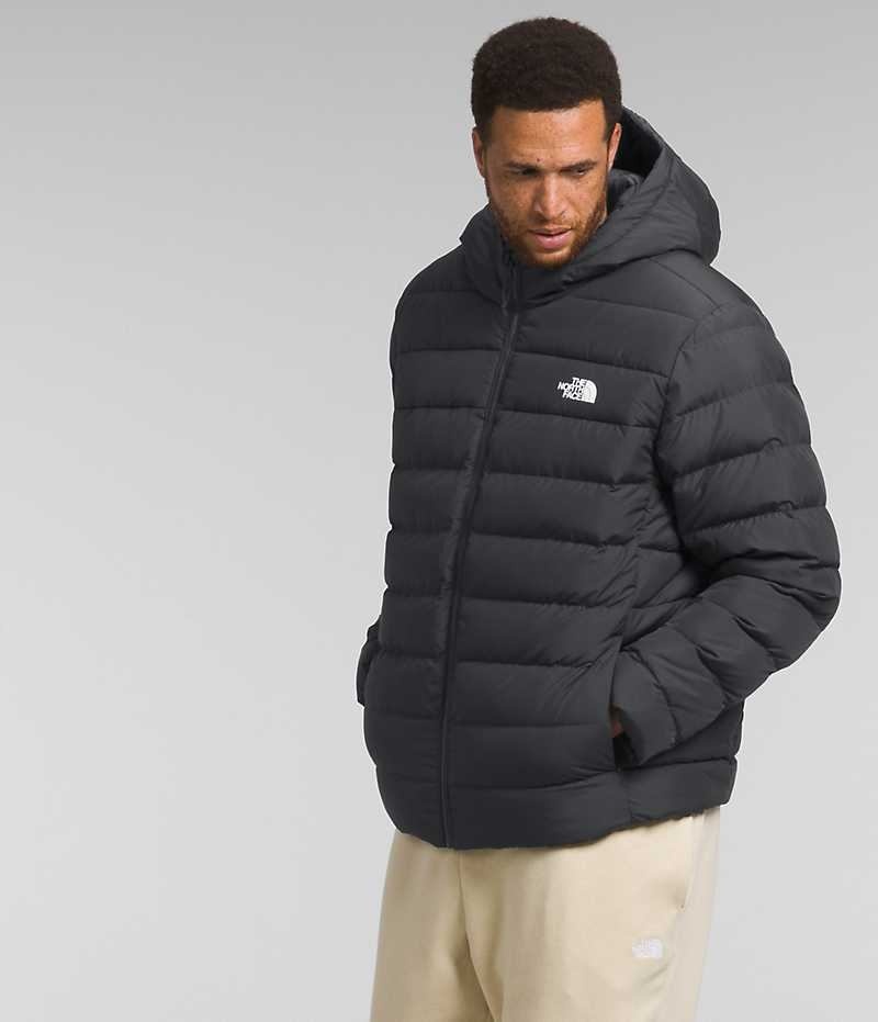 Doudoune The North Face Big Aconcagua 3 Hoodie Homme Noir | FRANCE NESWL