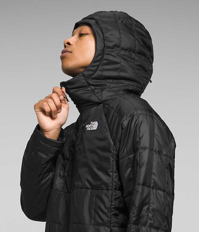 Doudoune The North Face Circaloft ¼-Zip Pullover Homme Noir | PARIS YIESQ