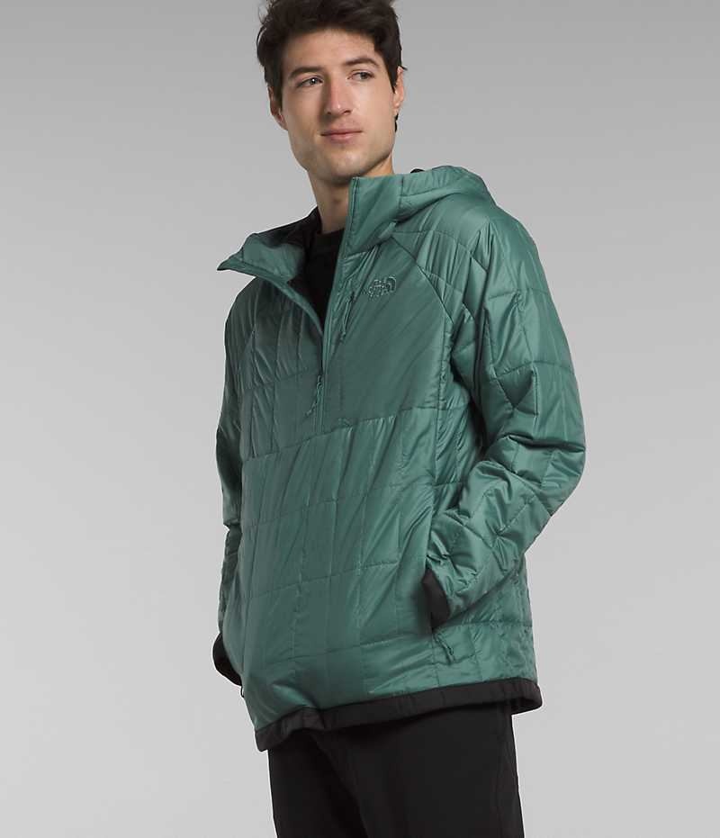 Doudoune The North Face Circaloft ¼-Zip Pullover Homme Vert | FRANCE ZLKPJ