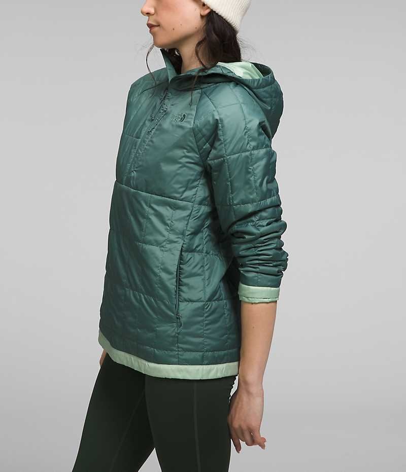 Doudoune The North Face Circaloft ¼-Zip Pullover Femme Turquoise | FR AZTHC